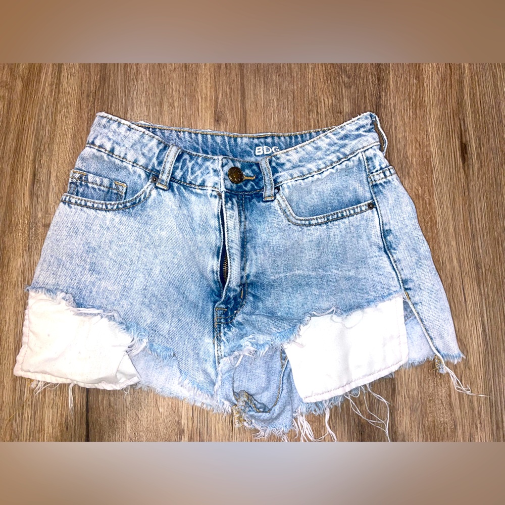BDG high waisted jean shorts